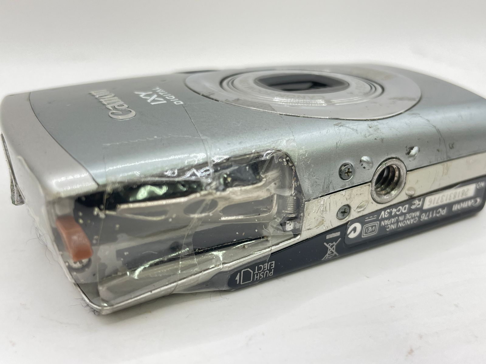 動作未確認 Canon キヤノン IXY DIGITAL 800 IS カメラ コンパクト