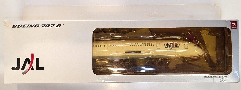 航空機・ヘリコプター hogan 1/200 JAL BOEING 787-8 飛行機模型]Hogan wings 日本航空 B787-8 1:200 - YouTube
