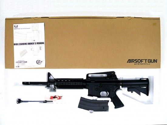 WA M4A1 カービン RIS マグナブローバック ガスガン ランクAトイガン