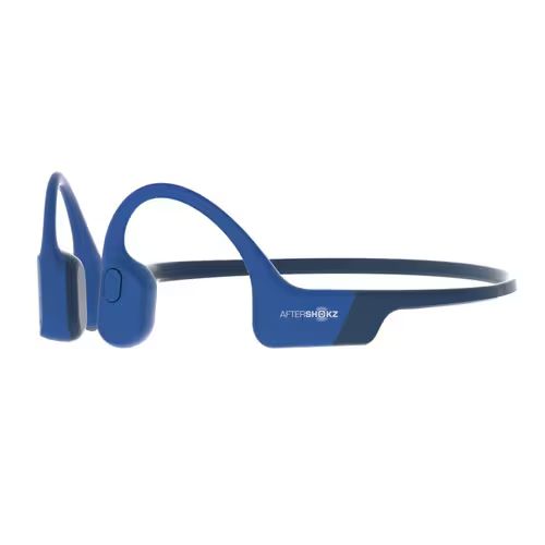 中古品】Shokz Aeropex ブルーエクリプス 骨伝導ワイヤレス