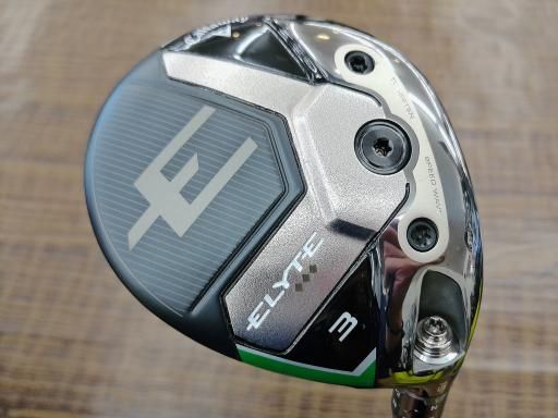キャロウェイ ELYTE ◆◆◆ 3W フェアウェイウッド FW リシャフト フレックスその他 メンズ 男性用 右利き 右用 Bランク ゴルフクラブ