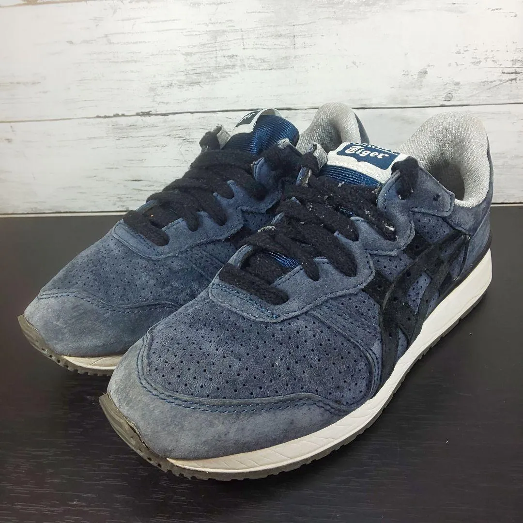 Onitsuka Tiger マラソン足袋 ネイビー ハイカットスニーカー Onitsuka