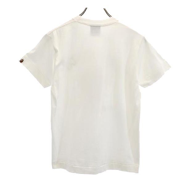 アベイシングエイプ 日本製 プリント 半袖 Tシャツ S 白系 A