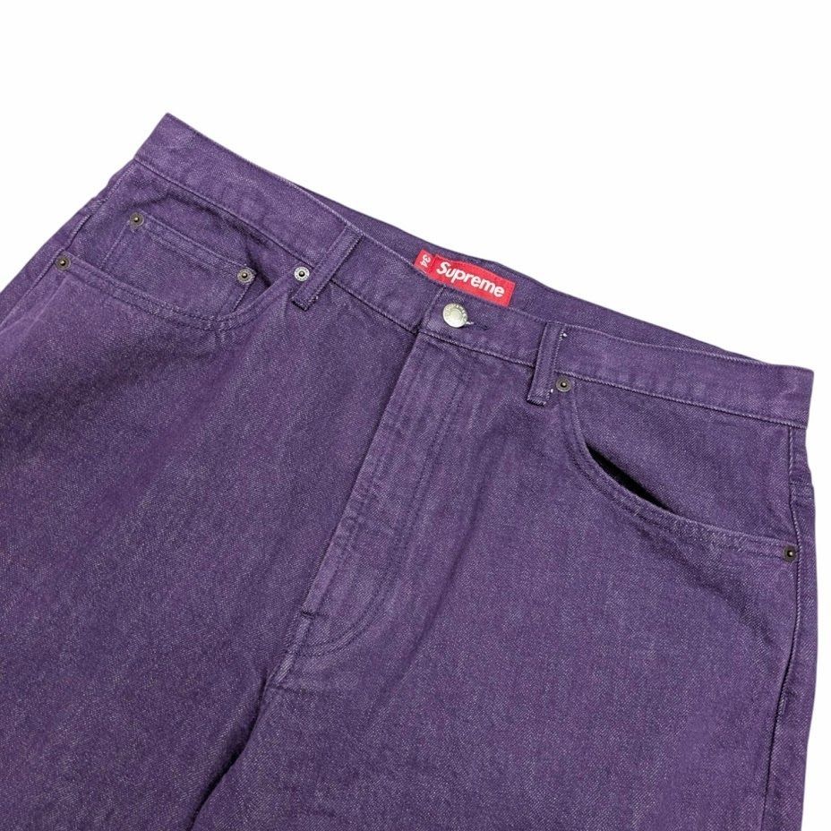パンツ Supreme Baggy Jean Purple 25ss 25SS Supreme Baggy Jean Purple（Buy Supreme Baggy Jean