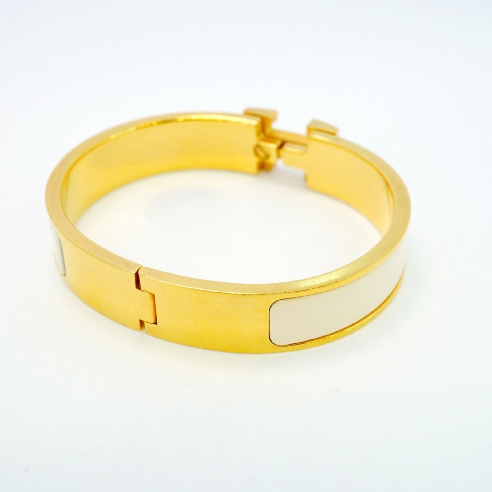 お値下げ　新品　セシルエジャンヌ　シーバングルゴールドM プレーンバングル ゴールド M