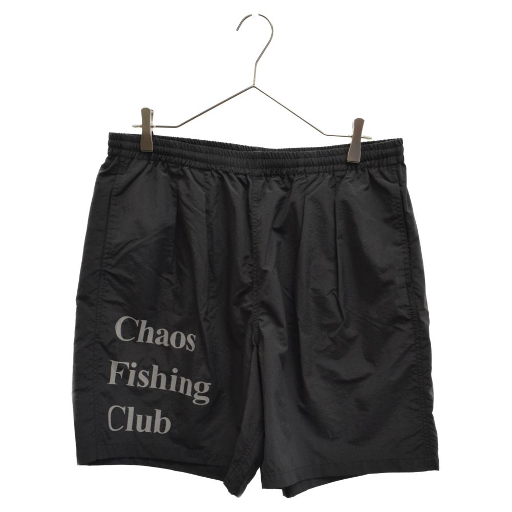 Chaos Fishing Club (カオス フィッシング クラブ) 22SS LOGO NYLON SHORTS ロゴナイロンショーツ ショーツ  ハーフパンツ ショートパンツ CFC-22SS05 ブラック - メルカリ