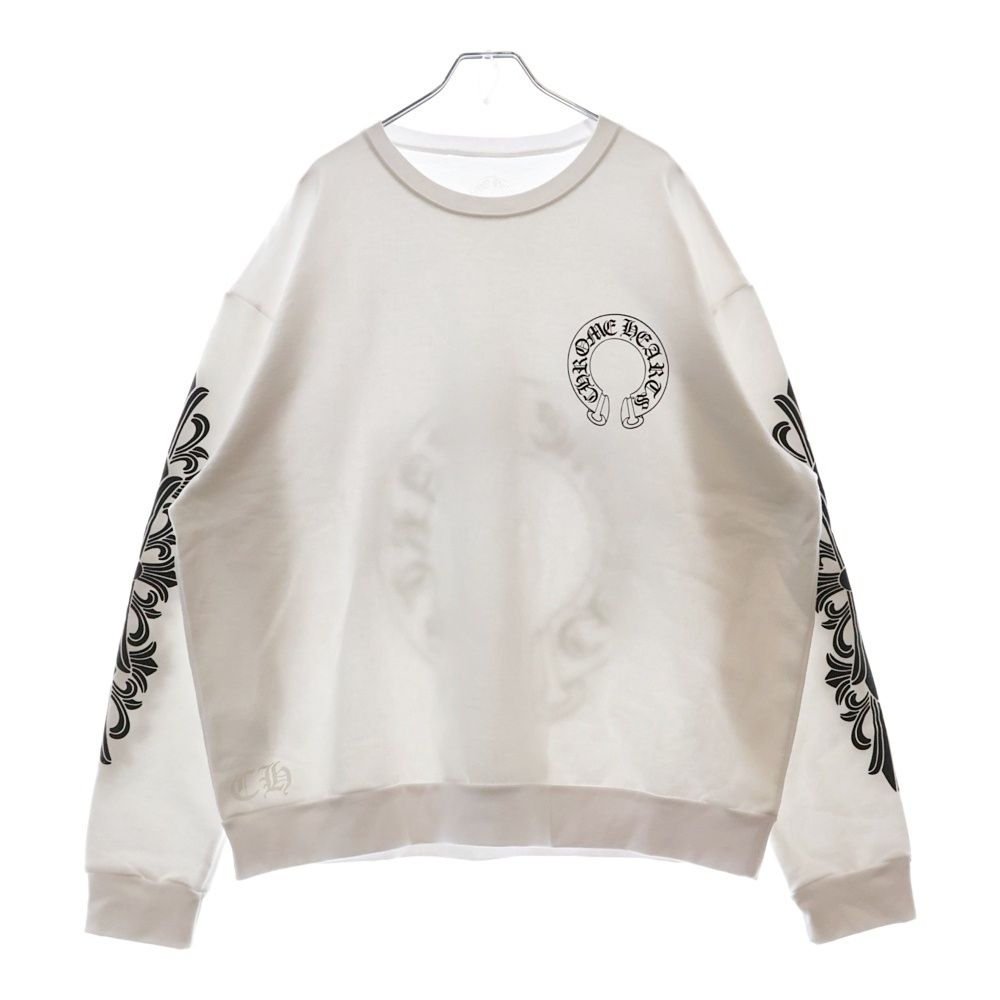 CHROME HEARTS (クロムハーツ) Horseshoe Crewneck Sweatshirt