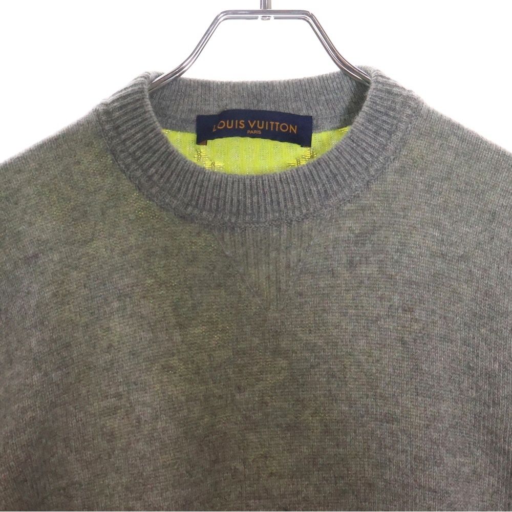 LOUIS VUITTON ハーフ&ハーフ カシミヤニットセーター ルイ・ヴィトン