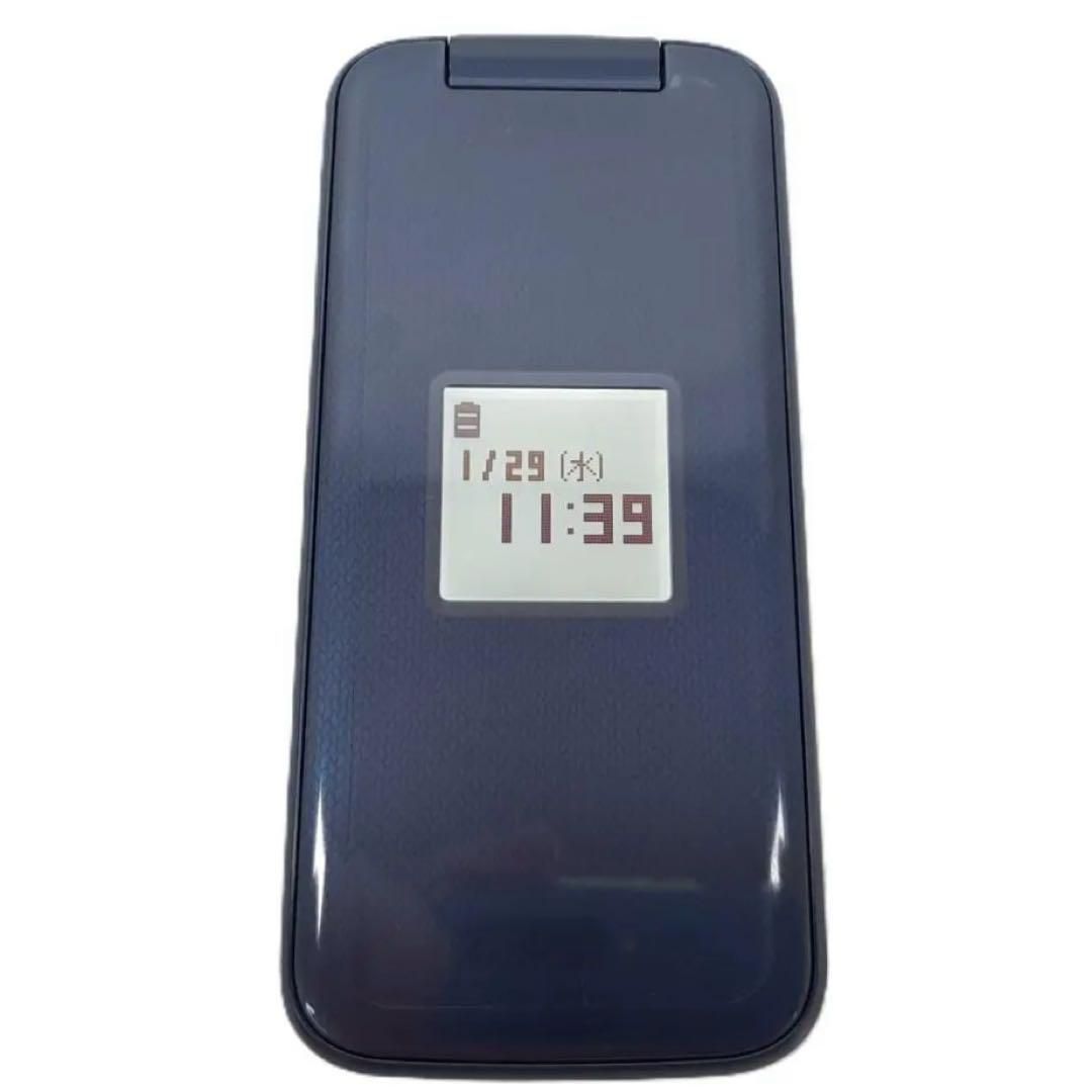 docomo らくらくホン ネイビー ガラケー F-01M CHRISTIANNAURATH_COM_BR