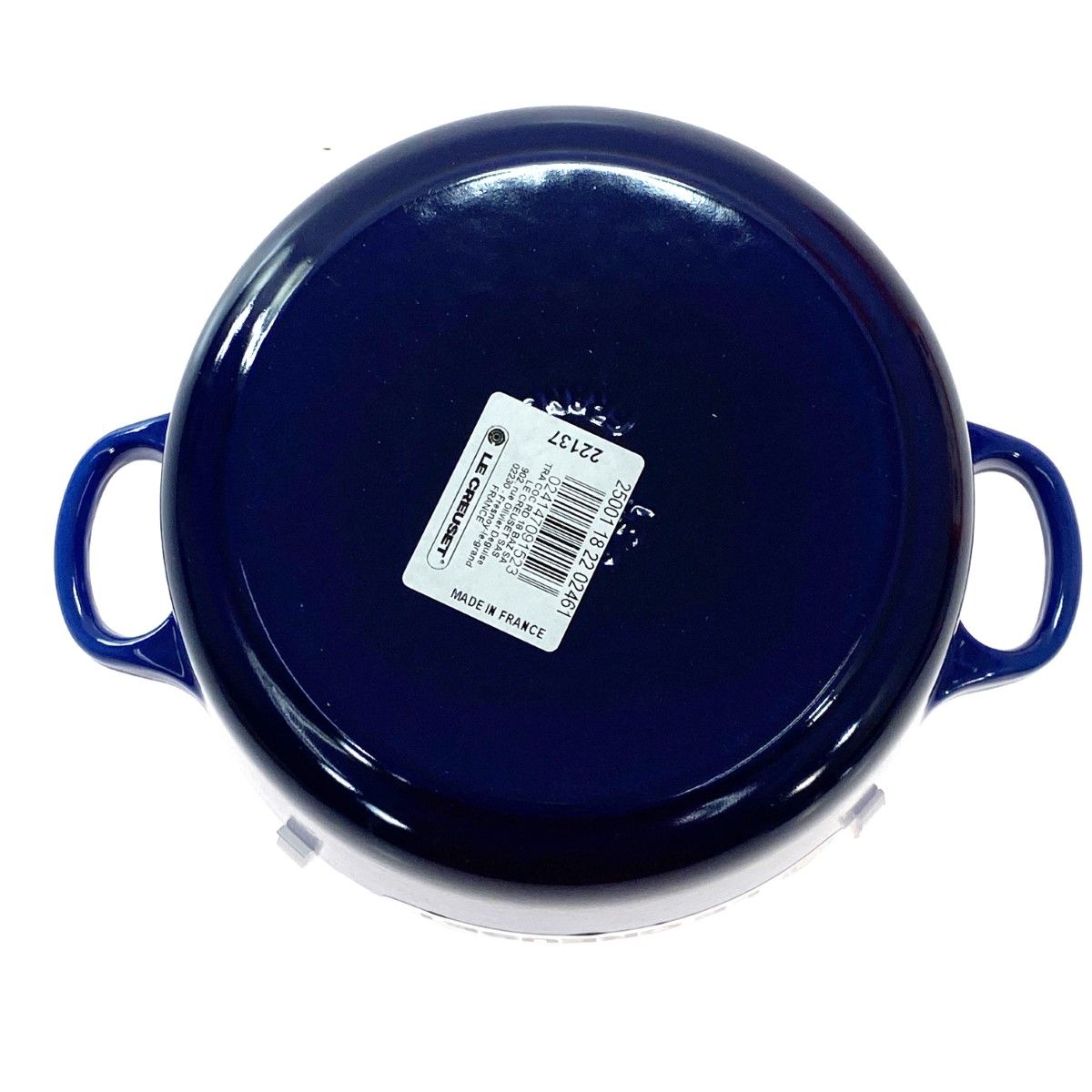 LE CREUSET ルクルーゼ ココット・ロンド 18cm アズールブルー 未使用