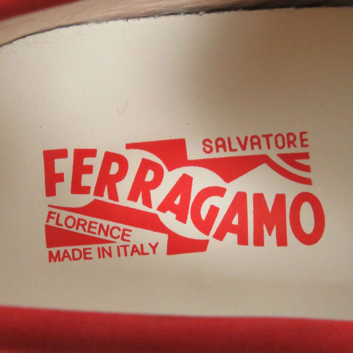 未使用品□Salvatore Ferragamo/サルヴァトーレフェラガモ ガンチーニ