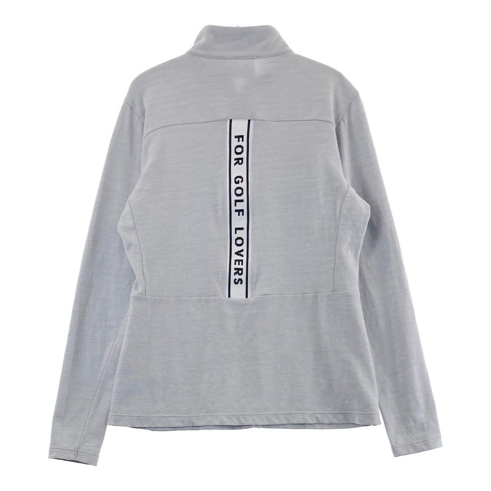 サイズ：M DESCENTE GOLF デサントゴルフ ハーフジップ 長袖Tシャツ