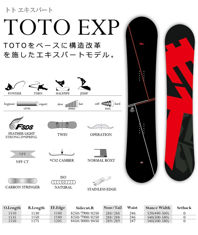スノーボード 24-25 MOSS TOTO exp 151 24-25 MOSS SNOWBOARDS モススノーボード TOTO EXP トト