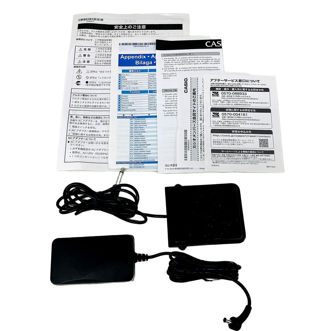 CASIO CDP-S105 電子 ピアノ キーボード 2025年製 フットペダル 付き 88鍵盤 カシオ C10478069
