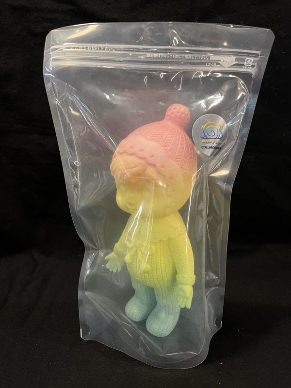 茶色いブラウン チャーミーちゃん しぇふ染め ニット帽