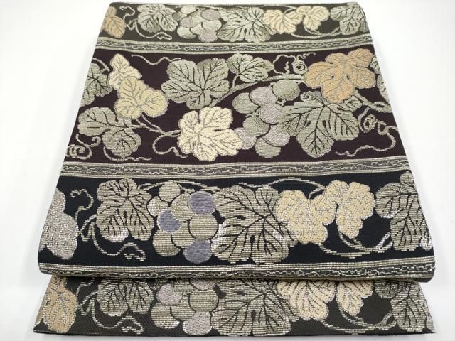 平和屋着物□極上 創業280年 誉田屋源兵衛 六通柄袋帯 金華燦 モール