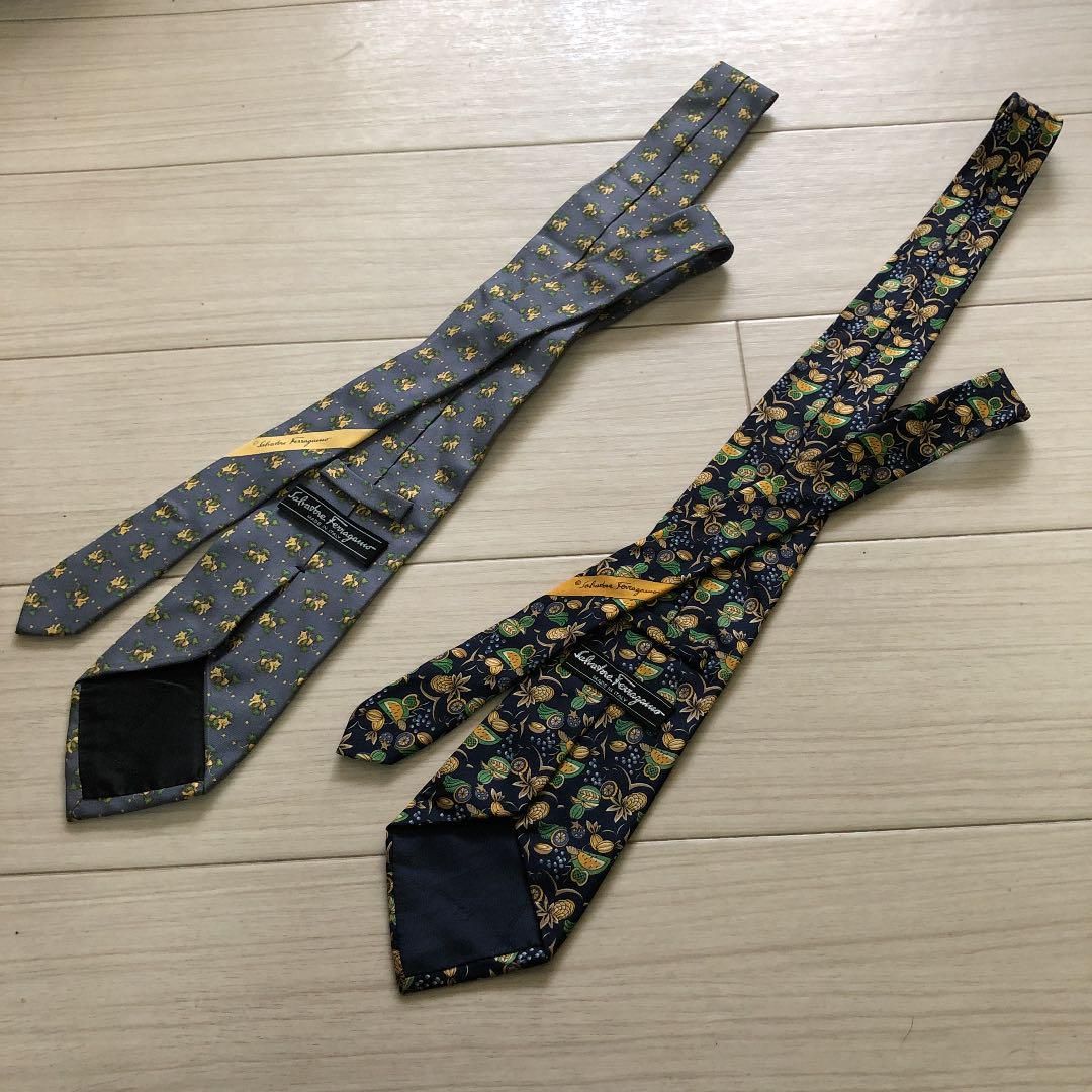 ネクタイ フェンディ エルメス フェラガモ バーバリー 他計18点 - メルカリ 