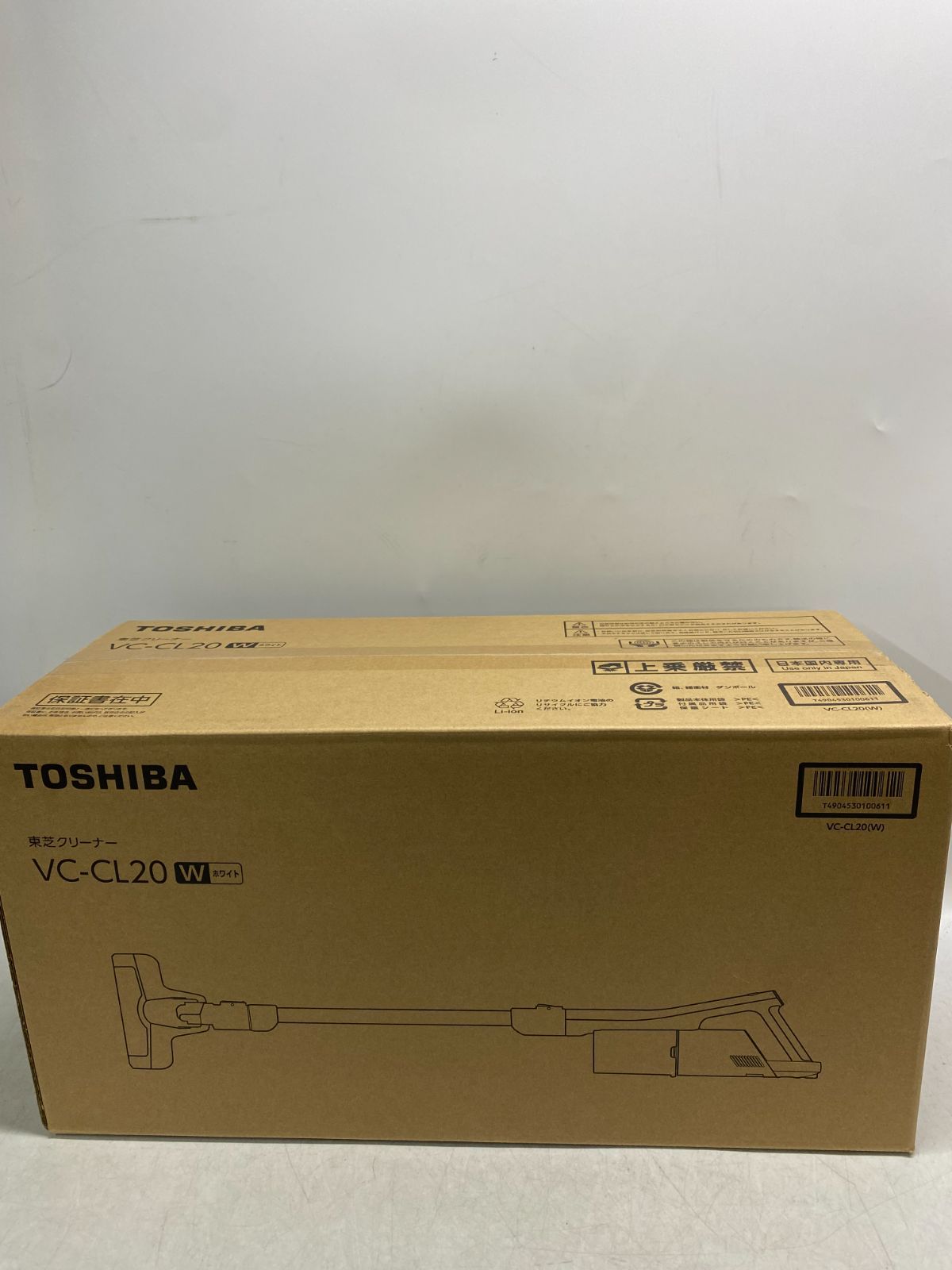 ○TOSHIBA東芝 クリーナー 掃除機コードレスステック 掃除機 ホワイト