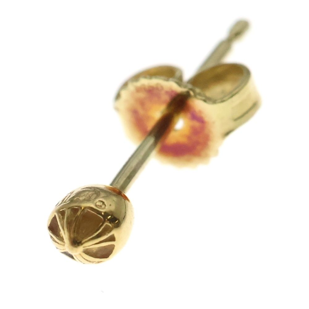 CHROME HEARTS クロムハーツ 22K STUD CRS BALL MINI ミニクロスボールスタッドピアス ピアス