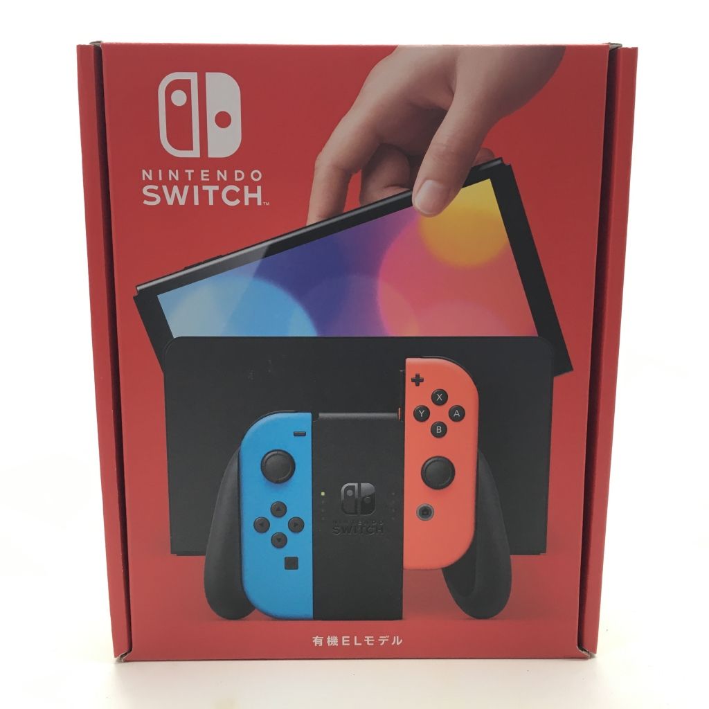 01w-0731 〇 未使用品 Nintendo Switch本体 有機ELモデル Joy-Con(L)ネオンブルー/(R)ネオンレッド  ニンテンドースイッチ 【中古品】 - メルカリ