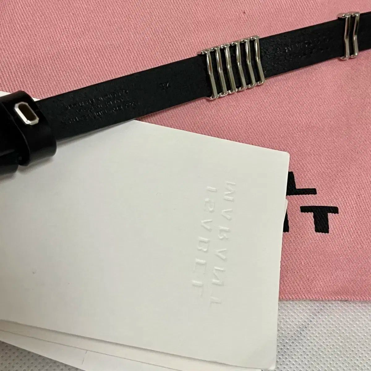 75 Isabel Marant イサベル マラン ODENA オデナ ベルト ブラック