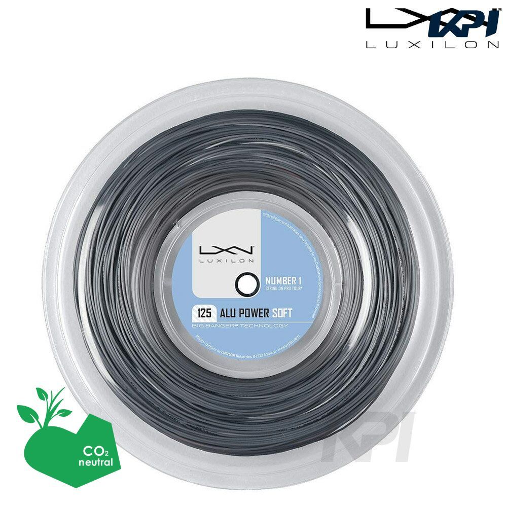 LUXILON ルキシロン ALU POWER SOFT アルパワーソフト 1.25 200Mロール WRZ990102 硬式テニスストリング ガット