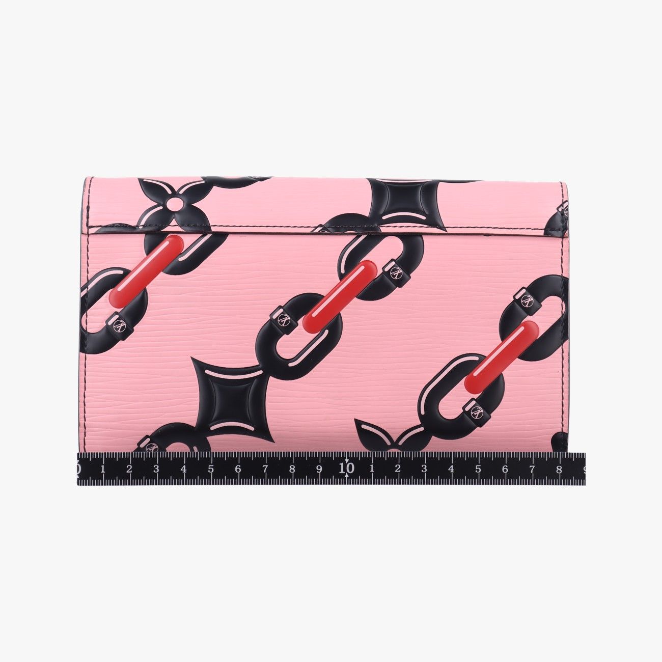 ルイヴィトンLouis Vuittonポルトフォイユ ツイストピンクXレッドXブラックエピM67227SP0176