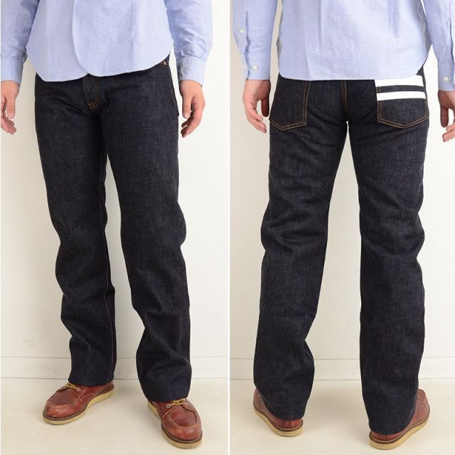 桃太郎ジーンズ MOMOTAROJEANS 出陣 0805SP セルビッチ デニムパンツ 