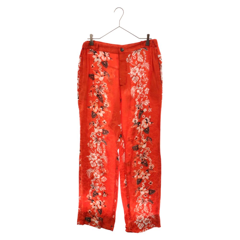 Jean Paul GAULTIER (ジャンポールゴルチエ) Floral Printed Silk Pant 