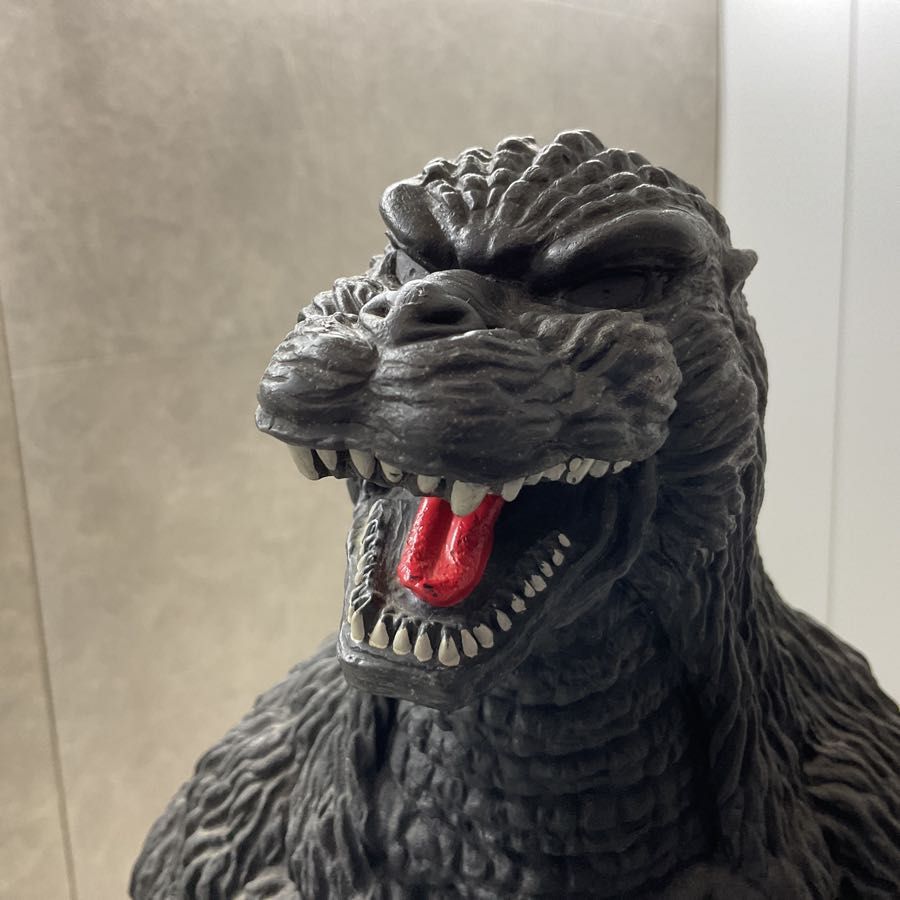 BANDAI バンダイ 愛蔵版 ゴジラ 1994年 超大級 スーパービッグスケール フィギュア ソフビ Godzilla 日本製 特大 BIG -  メルカリ