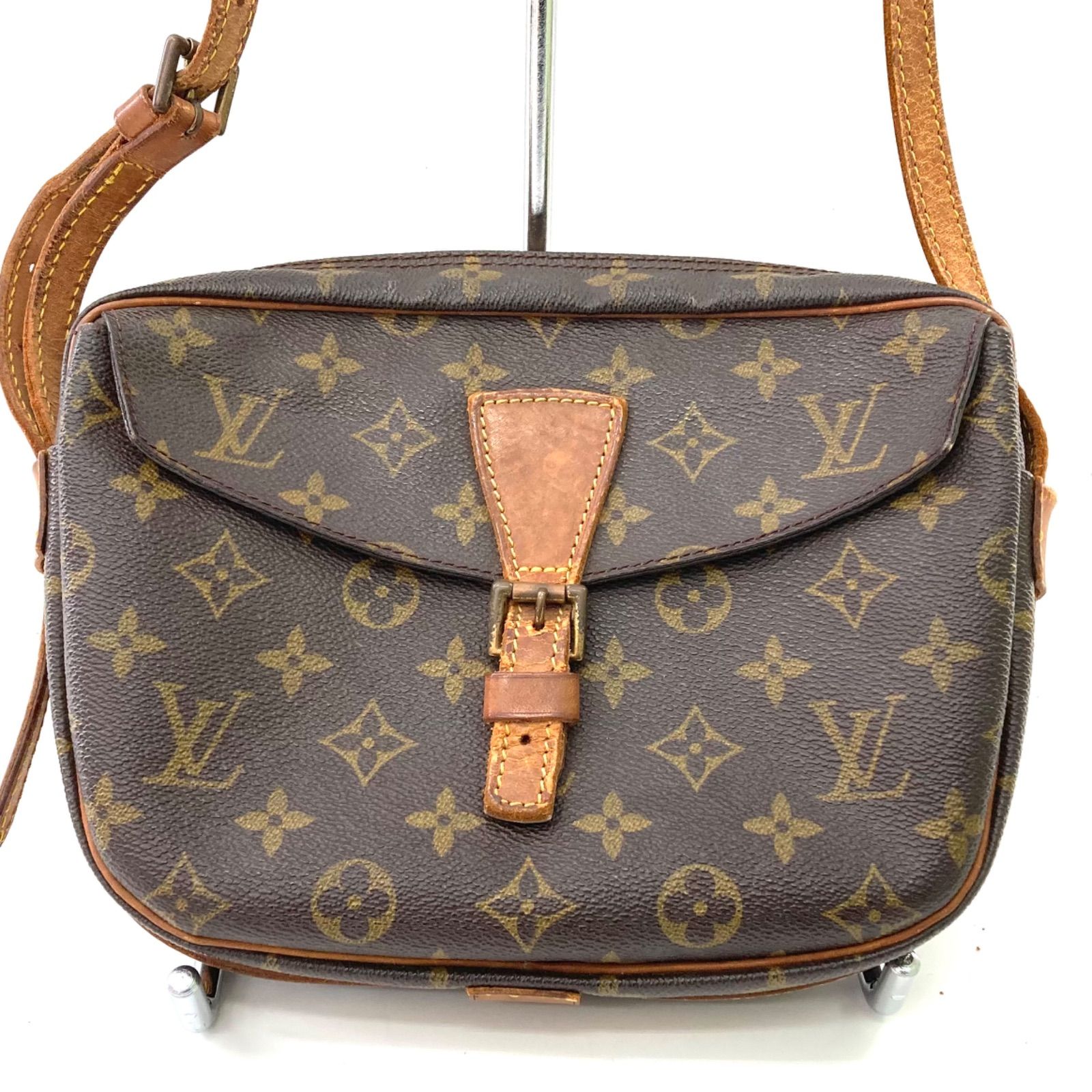 【良品】ルイ・ヴィトン モノグラム ジュヌフィーユ ショルダーバッグ ルイヴィトン モノグラム ショルダーバッグ ジュヌフィーユの