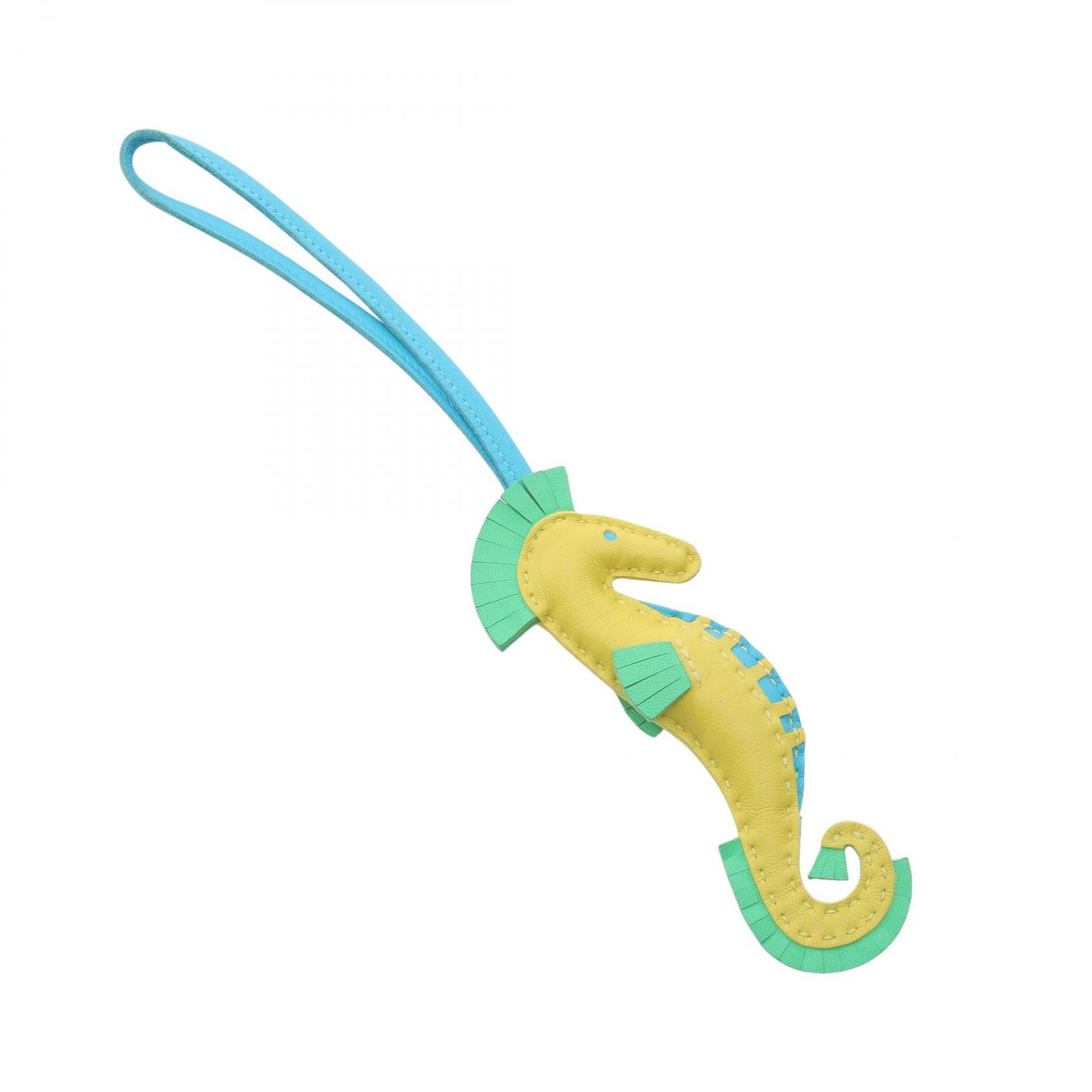 エルメス HERMES チャーム イポ ライム ライム ヴェールコミック ブルーアス レザー イポ チャーム ライム ヴェールコミック ブルーアズティック レディース