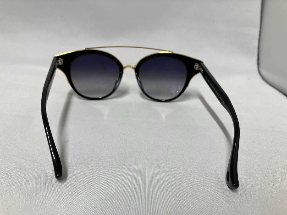 【日本製】DITA サングラス MEDINA ツーブリッジ べっ甲 ケース付き 箱付き】 DITA ディータ MEDINA 22023-B-TKT-GLD-52 SUNGLASSES