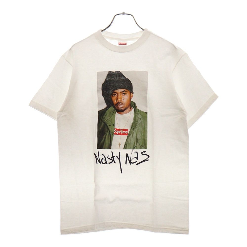 SUPREME (シュプリーム) 17AW Nas Tee ナズ クルーネック半袖Tシャツ 