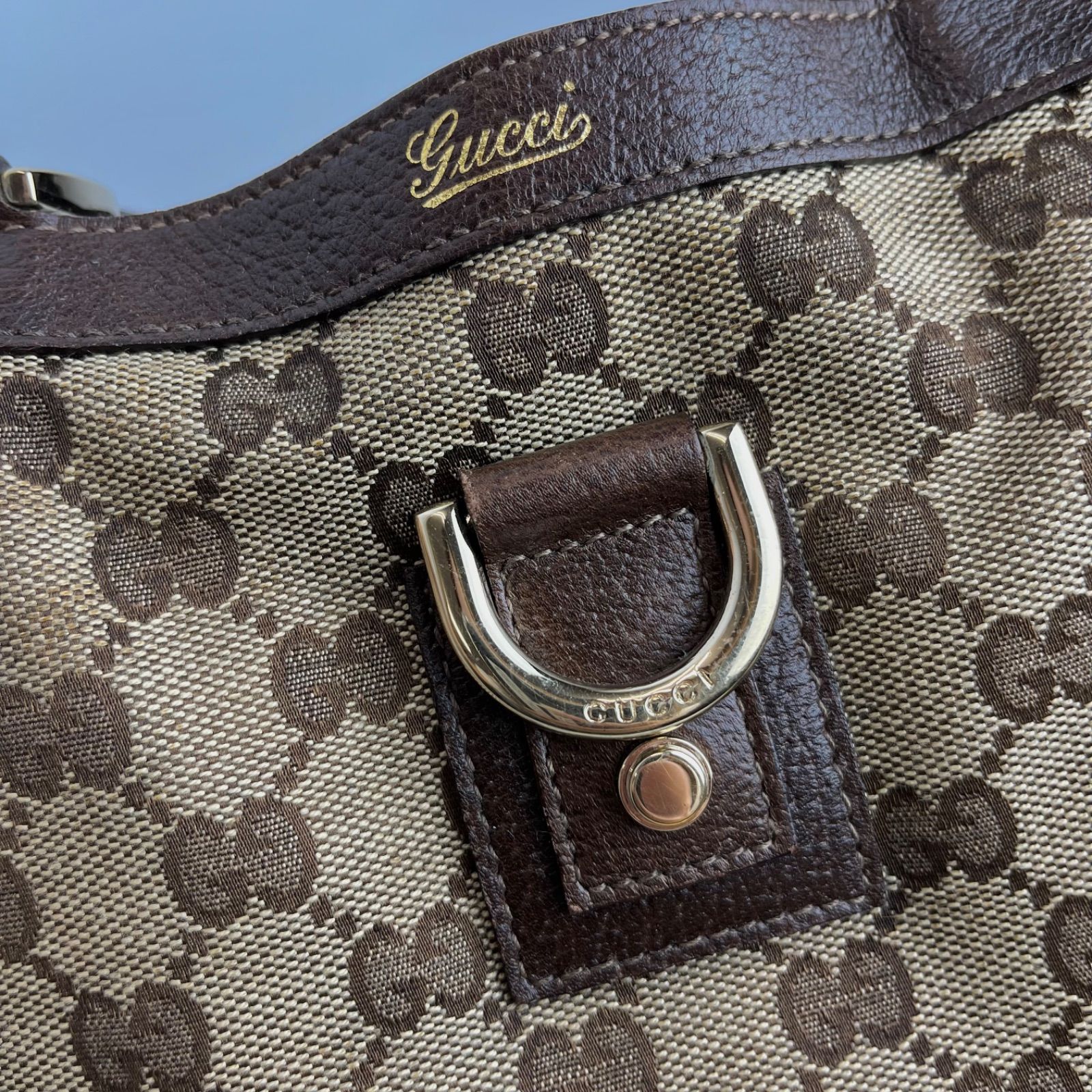 ◝✩ページ グッチ GUCCI トートバック GGキャンバス アビー 130739 - メルカリ