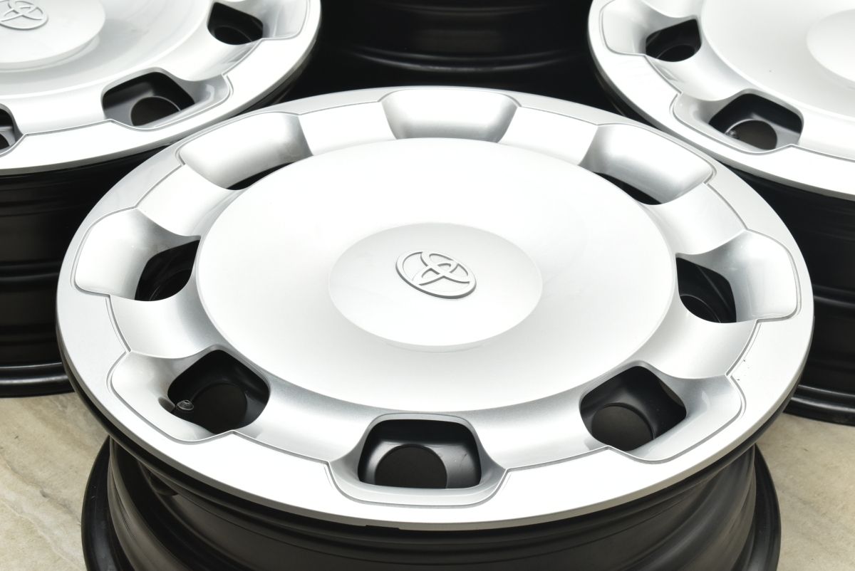 TOYOTA スチール ホイール 4本 トヨタ シエンタ 純正 14×5.5J 4穴100 +