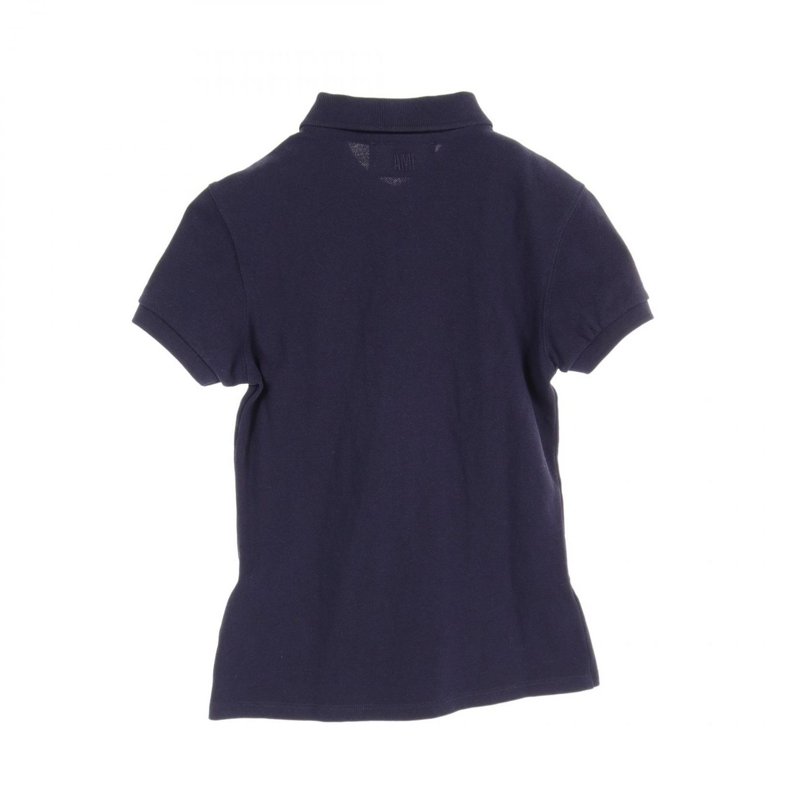 新品未使用　ami ネイビー ポロシャツ ハート刺繍 Night Blue Ami De Coeur Polo Shirt | AMI PARIS