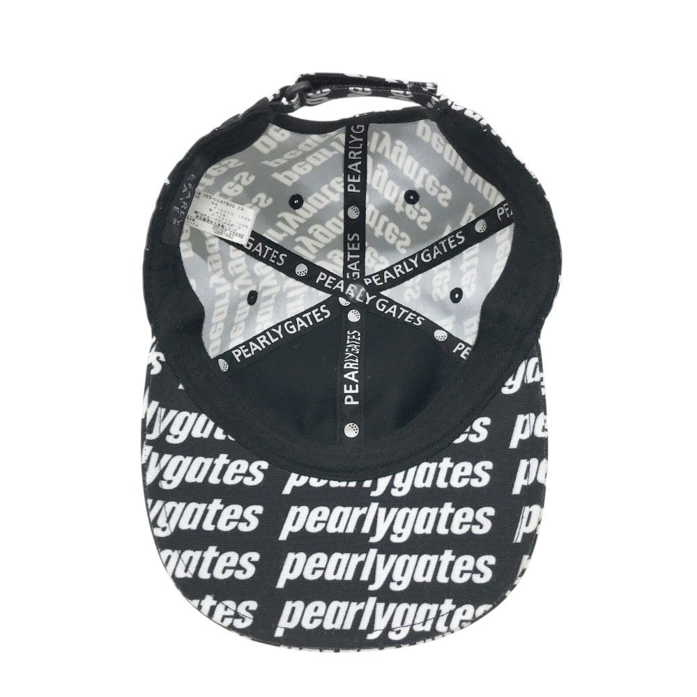 PEARLY GATES パーリーゲイツ キャップ 黒 PEARLY GATES ブラック