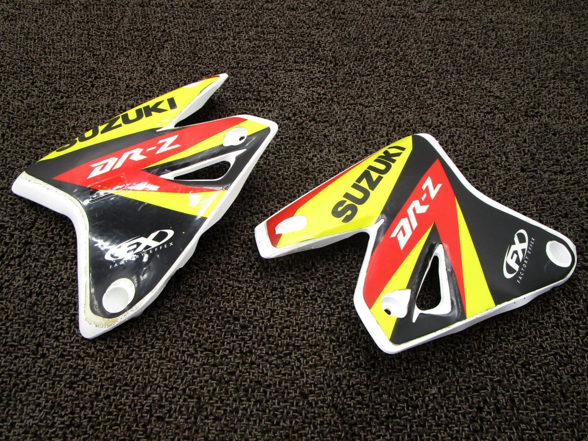 DR-Z400S シュラウド 左右 O950！SK43A スズキ 【 K419 】 キャブ車