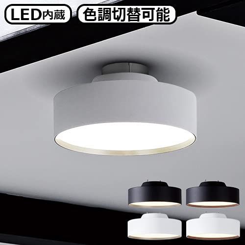 LED電球付き】 40000時間 4畳 調色 (暖色/白色 シーリングライト