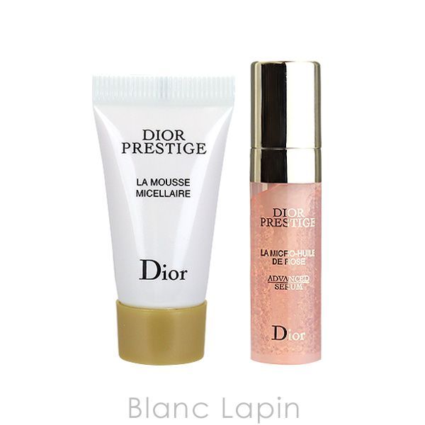 ミニサイズセット】 クリスチャンディオール Dior プレステージラムース&マイクロユイルドローズセラムセット 5g/4.5ml [098081] -  メルカリ