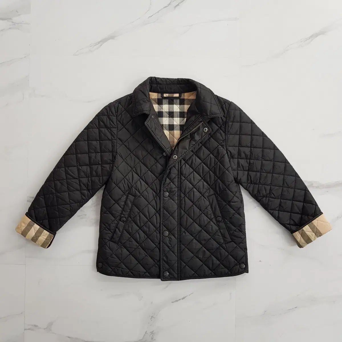 BURBERRY キルティングジャケット 3y 98cm BURBERRY(バーバリー ) キッズ キルティングジャケット 黒