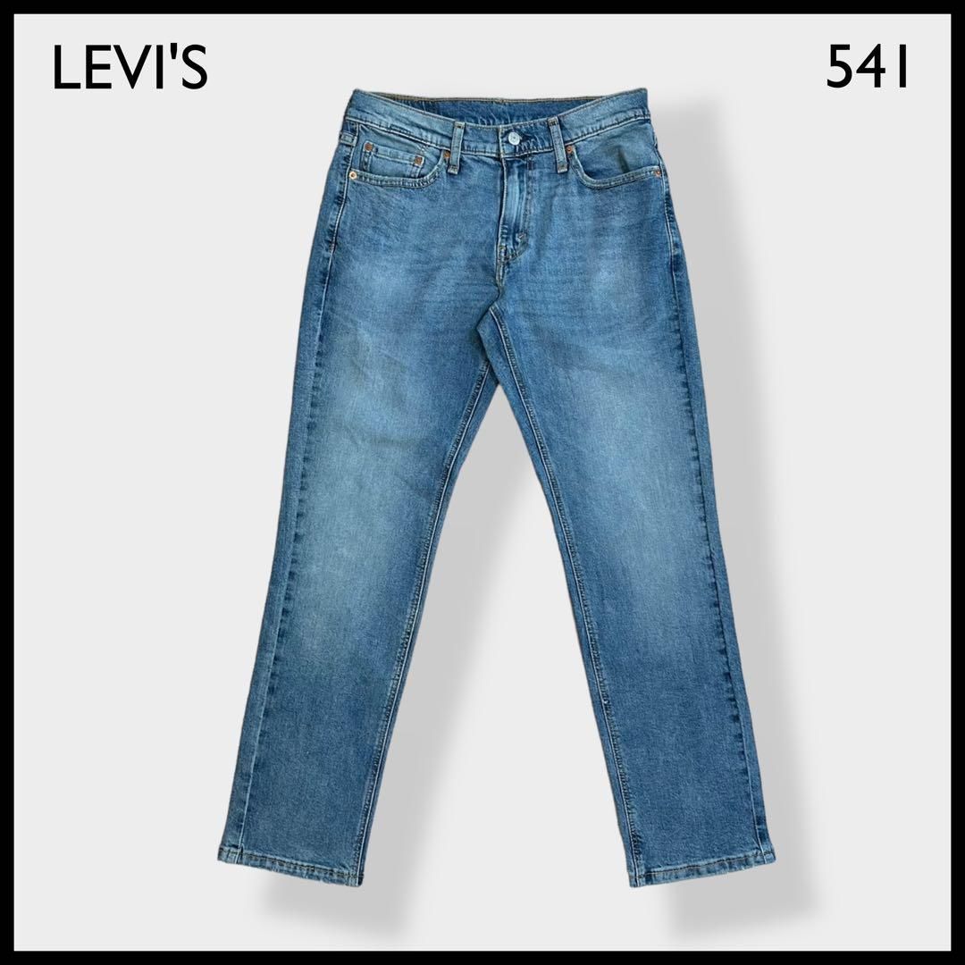 LEVI'S】541 デニム ジーンズ W30 テーパード ダメージ加工 古着