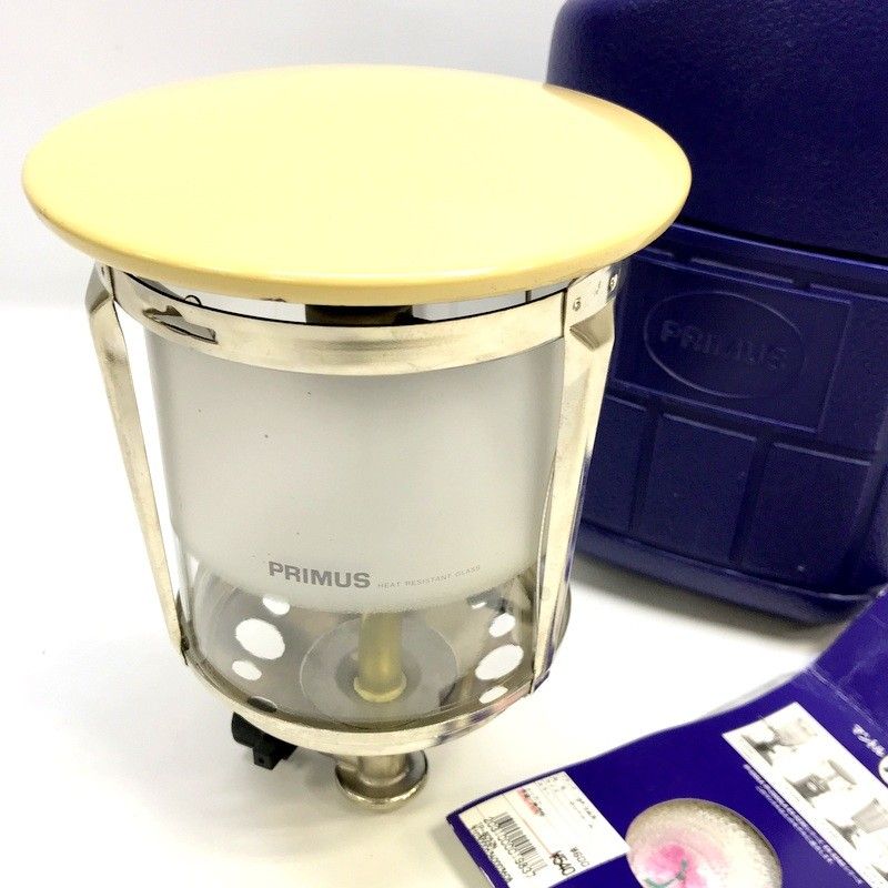 プリムス ガスランタン P-572 ケース付き ワンマントル マントル2枚