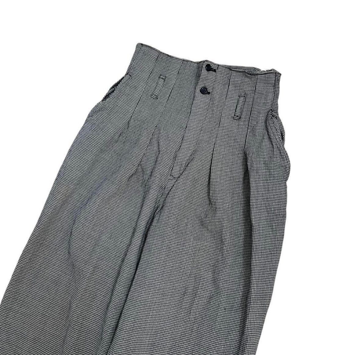 ISSEY MIYAKE 千鳥格子 ボリュームパンツ DECORATOM_COM_BR