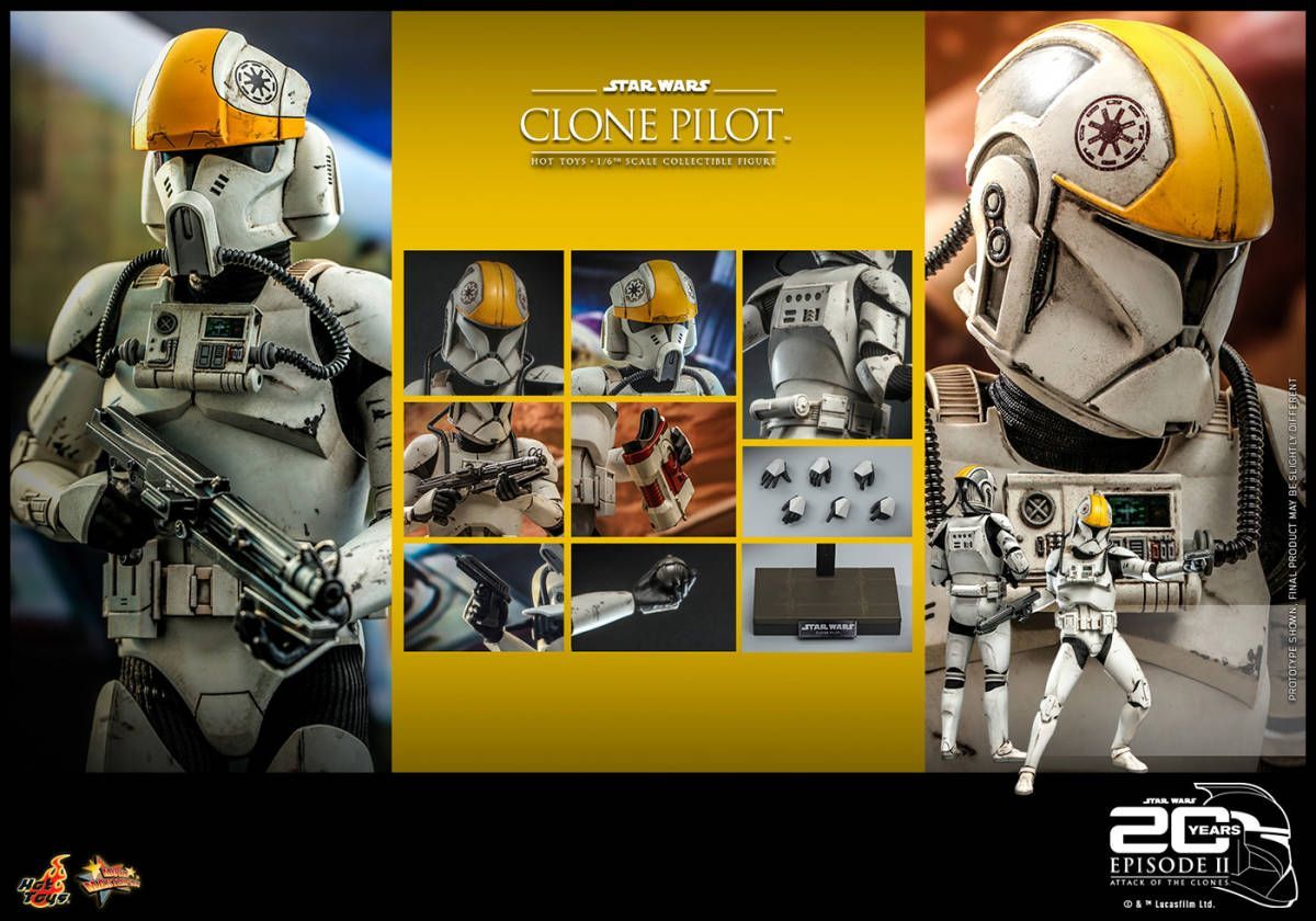 ホットトイズ 1/6 スター・ウォーズ エピソード 2 クローンの