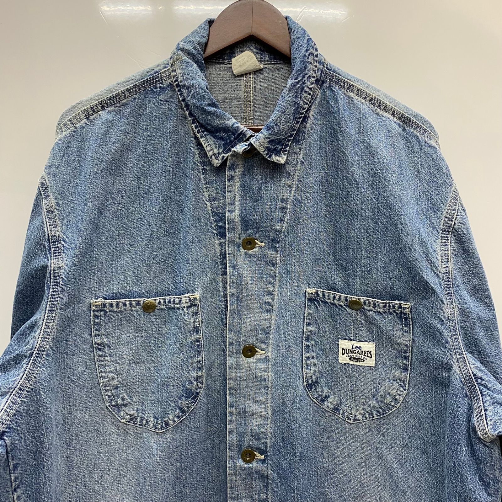リー Lee 90's DUNGAREES Cant Bustem デニムカバーオール USA製