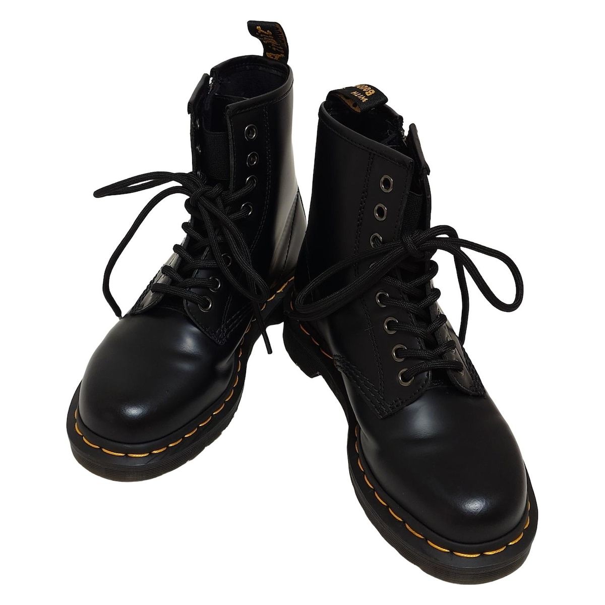 Dr. Martens ブラックプラットフォームブーツ 37 Dr. Martens ブラックプラットフォームブーツ 37 Dr. Martens