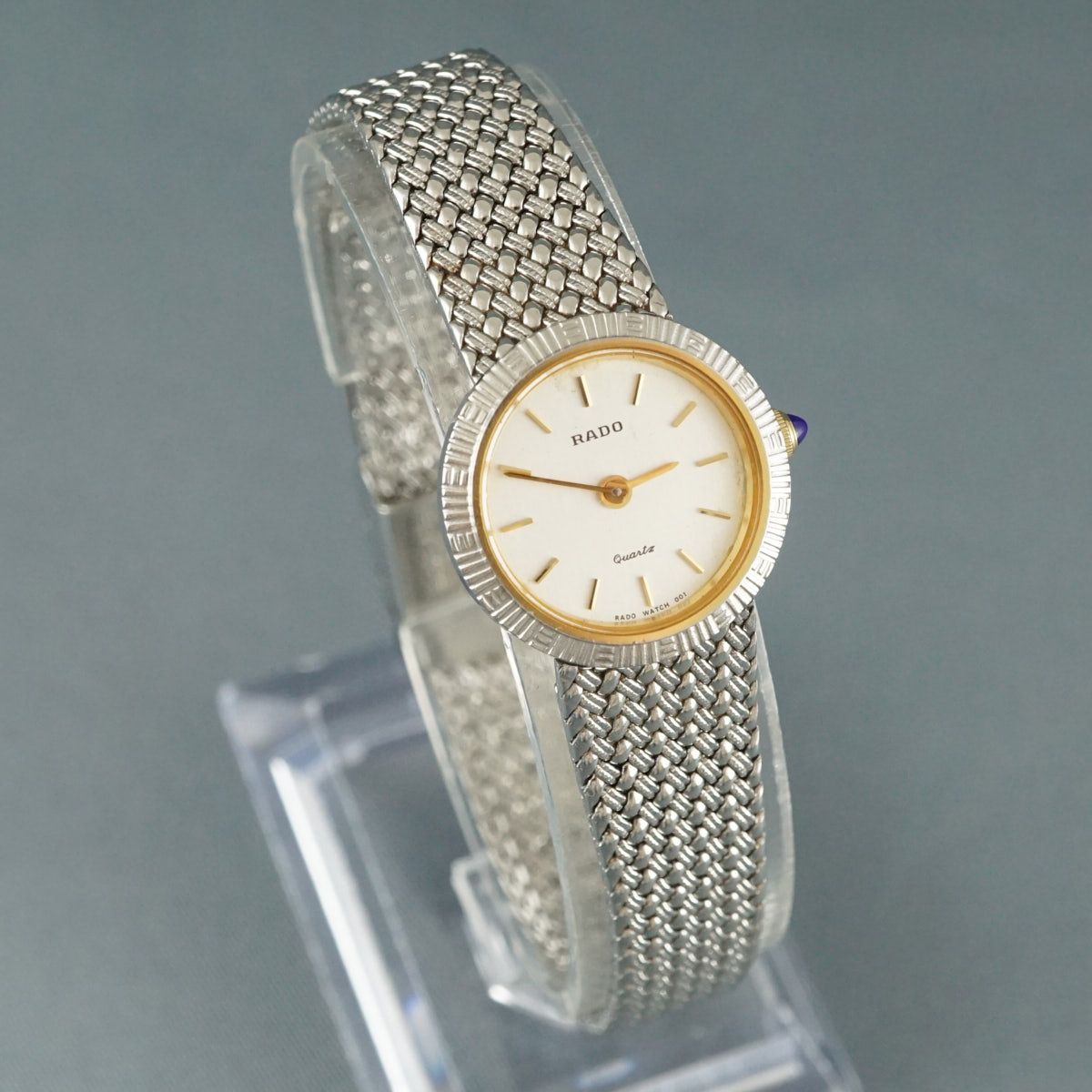 電池交換済み RADO ラドー 腕時計 品 レディース 133.9570.4 J0380140 シルバー ブランド 完動品 X7053
