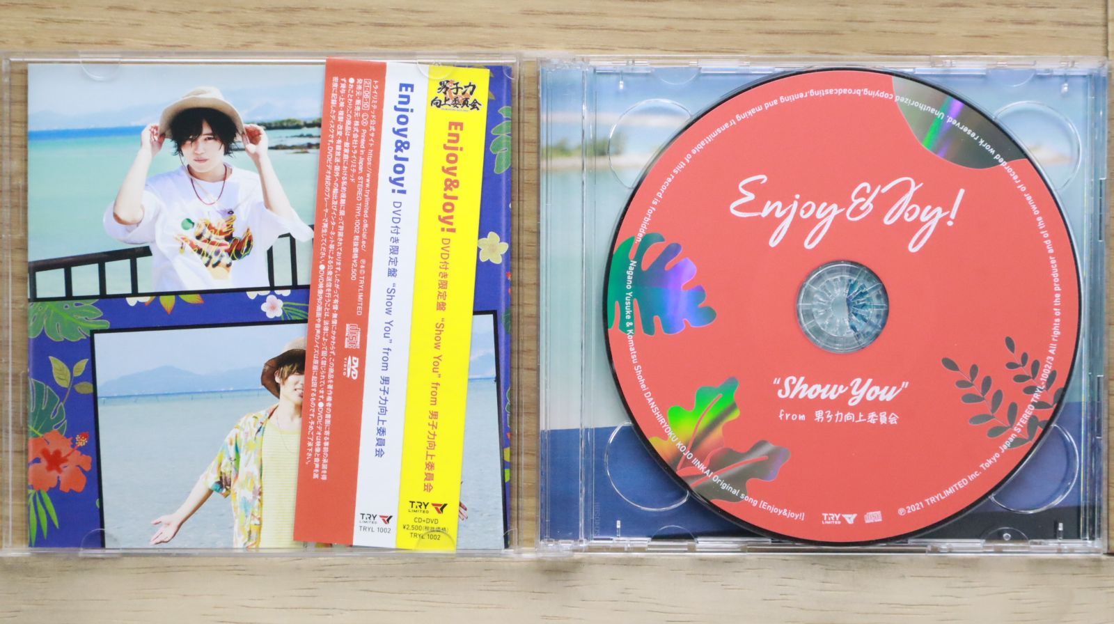 中古CD☆Show You from 男子力向上委員会/□ Enjoy＆Joy![DVD付